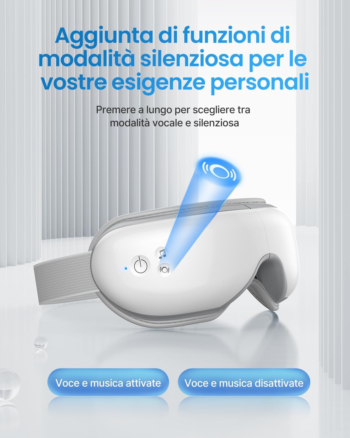 Maschera Occhi Massaggiante con Calore – Addio Stanchezza e Stress