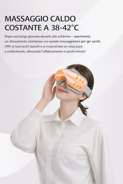 Maschera Occhi Massaggiante con Calore – Addio Stanchezza e Stress